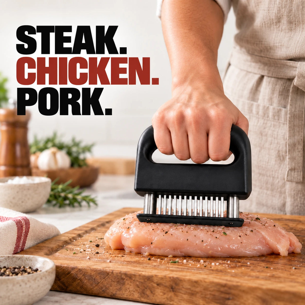 TenderPress™ Instant Meat Tenderizer