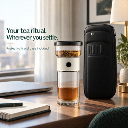 LEAFLOW™ One-Touch Portable Tea Brewer